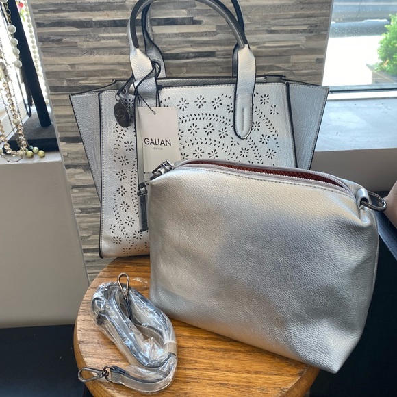 Galian Preforated handbag - Picture 3 of 5